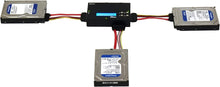 Load image into Gallery viewer, 1 to 2 SATA Hard Drive Duplicator - 3.5" & 2.5" HDD Cloner (up to 150MB/s) & SSD Storage Copier with DoD Compliant Data Eraser (DM-HS0-3H2B)