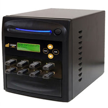 Load image into Gallery viewer, Acumen Disc 1 to 7 USB Drive Duplicator - Multiple Flash Memory Copier / SSD / External Hard Drive Clone (Up to 35mbps) & Sanitizer (DoD Compliant) - AD07-USB