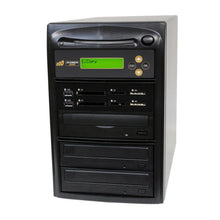 Load image into Gallery viewer, Acumen Disc 1 to 2 CrossOver Media & Blu-Ray Duplicator - Bi-Directional Multimedia Flash Memory Back-Up (CF SD MS USB) & Multiple BD-R DVD Disc Copier (AD02-MMPBD)