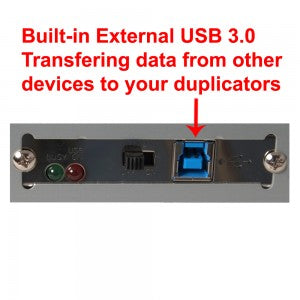 Acumen Disc USB to 7 Disc Duplicator - Flash Media / Disc to Multiple Discs (DVD/CD) Copier Tower System