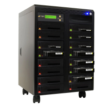 Load image into Gallery viewer, Acumen Disc 1 to 15 SATA II Hard Drive Duplicator (up to 300MB/s) - Multiple HDD & SSD Memory Card Copier & HDD Sanitizer (DoD Compliant) - H15-SATA2