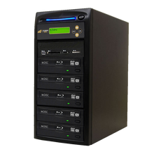 Load image into Gallery viewer, Acumen Disc 1 to 4 Blu-Ray Multimedia Backup Duplicator - Flash Media (CF / SD / USB / MMS) to Multiple Discs (BD/DVD) Copier Tower System (AD04-MMBD)