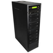 Load image into Gallery viewer, Acumen Disc 1 to 7 Blu-Ray Multimedia Backup Duplicator - Flash Media (CF / SD / USB / MMS) to Multiple Discs (BD/DVD) Copier Tower System (AD07-MMBD)