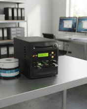 Load image into Gallery viewer, Acumen Disc 1 to 7 USB Drive Duplicator - Multiple Flash Memory Copier / SSD / External Hard Drive Clone (Up to 35mbps) & Sanitizer (DoD Compliant) - AD07-USB