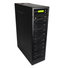 Load image into Gallery viewer, Acumen Disc 1 to 8 Blu-Ray Multimedia Backup Duplicator - Flash Media (CF / SD / USB / MMS) to Multiple Discs (BD/DVD) Copier Tower System (AD08-MMBD)