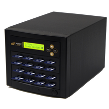 Load image into Gallery viewer, Acumen Disc 1 to 15 SD Duplicator - Multiple Secure Digital & MicroSD Micro Flash Drive SDHC SDXC Memory Card Reader & Copier (Up to 35mbps) - AD15-SDC