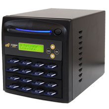 Load image into Gallery viewer, Acumen Disc 1 to 15 SD Duplicator - Multiple Secure Digital & MicroSD Micro Flash Drive SDHC SDXC Memory Card Reader & Copier (Up to 35mbps) - AD15-SDC