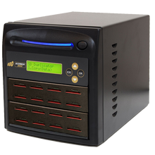 Load image into Gallery viewer, Acumen Disc 1 to 15 SD 3.0 Duplicator - Multiple Secure Digital & MicroSD Micro Flash Drive SDHC SDXC Memory Card Reader & Copier (Up to 100MBps) - AD15-SDC100