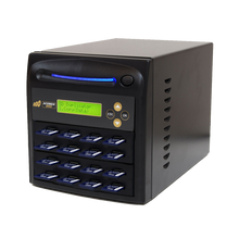 Load image into Gallery viewer, Acumen Disc 1 to 15 SD Duplicator - Multiple Secure Digital & MicroSD Micro Flash Drive SDHC SDXC Memory Card Reader & Copier (Up to 35mbps) - AD15-SDC