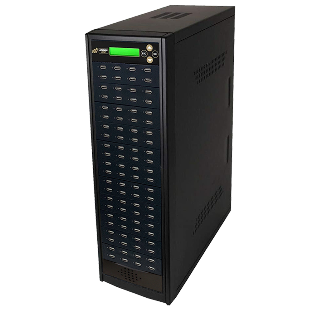 Acumen Disc 1 to 87 USB Drive Duplicator - Multiple Flash Memory Copier / SSD / External Hard Drive Clone (Up to 35mbps) & Sanitizer (DoD Compliant)