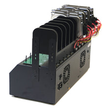 Load image into Gallery viewer, 1 to 9 NVMe Cyclone PRO 600 - M.2 PCIe NVMe / M2 SATA SSD & SATA Hard Drive Duplicator & Sanitizer 36GB/Min (DM-HE6-5M09PP)