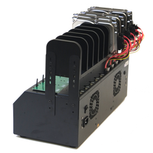 Load image into Gallery viewer, 1 to 9 NVMe Cyclone PRO 300 - M.2 PCIe NVMe / M2 SATA SSD & SATA Hard Drive Duplicator & Sanitizer 18GB/Min (DM-HE3-5M09PP)