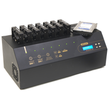 Load image into Gallery viewer, 1 to 9 SATA Hard Drive Duplicator - HD Cyclone II 300 Open Platform HDD Cloner 18GB/Min (Daisy-chainable to 25 units)