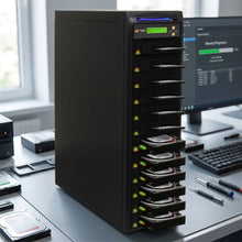 Load image into Gallery viewer, Acumen Disc 1 to 11 SATA Hard Drive Duplicator (up to 150MB/s) - Multiple HDD & SSD Memory Card Copier & HDD Sanitizer (DoD Compliant) - H11-SATA150