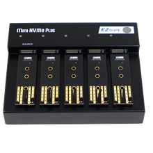Load image into Gallery viewer, 1 to 4 M.2 NVMe Compact AutoStart Duplicator - 45MB/sec Copier
