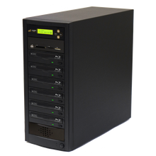 Load image into Gallery viewer, Acumen Disc 1 to 5 Blu-Ray Multimedia Backup Duplicator - Flash Media (CF / SD / USB / MMS) to Multiple Discs (BD/DVD) Copier Tower System (AD05-MMBD)