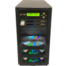 Load image into Gallery viewer, Acumen Disc 1 to 5 CrossOver Media & Blu-Ray Duplicator - Bi-Directional Multimedia Flash Memory BackUp (CF SD MS USB) & Multiple BD-R DVD Disc Copier (AD05-MMPBD)