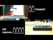 Load and play video in Gallery viewer, (New Update) 1 to 4 USB Duplicator - Multiple Flash Memory Clone Copier 45mb/Sec (Mini USB Plus MKII)