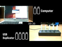 Load and play video in Gallery viewer, (New Update) 1 to 4 USB Duplicator - Multiple Flash Memory Clone Copier 45mb/Sec (Mini USB Plus MKII)
