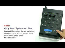 Load and play video in Gallery viewer, 1 to 39 FlashMax USB Duplicator - Standalone Flash Memory Mass Storage Class Copier & DoD Compliant Eraser