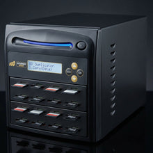 Load image into Gallery viewer, Acumen Disc 1 to 15 SD 3.0 Duplicator - Multiple Secure Digital & MicroSD Micro Flash Drive SDHC SDXC Memory Card Reader & Copier (Up to 100MBps) - AD15-SDC100
