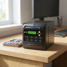 Load image into Gallery viewer, Acumen Disc 1 to 7 USB 3.1 Gen 1 Type-A Flash Drive Duplicator - Multiple Media Copier Clone (Up to 150MB/sec) & Sanitizer (DoD Compliant) - AD07-USB150