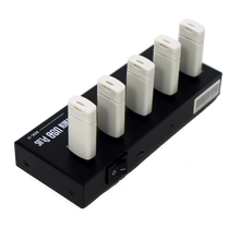 Load image into Gallery viewer, (New Update) 1 to 4 USB Duplicator - Multiple Flash Memory Clone Copier 45mb/Sec (Mini USB Plus MKII)