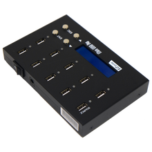 Load image into Gallery viewer, 1 to 9 USB Duplicator - Multiple Flash Memory Pen Drives Compact Copier  & Sanitizer