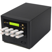 Load image into Gallery viewer, Acumen Disc 1 to 7 USB Drive Duplicator - Multiple Flash Memory Copier / SSD / External Hard Drive Clone (Up to 35mbps) & Sanitizer (DoD Compliant) - AD07-USB