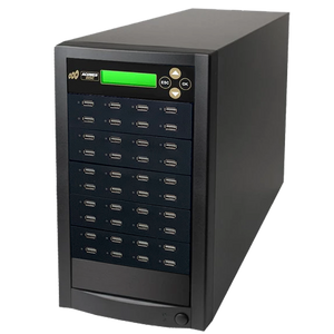 Acumen Disc 1 to 41 USB Drive Duplicator - Multiple Flash Memory Copier / SSD / External Hard Drive Clone (Up to 35mbps) & Sanitizer (DoD Compliant)