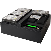 Load image into Gallery viewer, Acumen Disc 1 to 4 Flatbed SATA III Hard Drive Duplicator (up to 600MB/s) - Multiple HDD &amp; SSD Memory Card Copier &amp; HDD Sanitizer (DoD Compliant)
