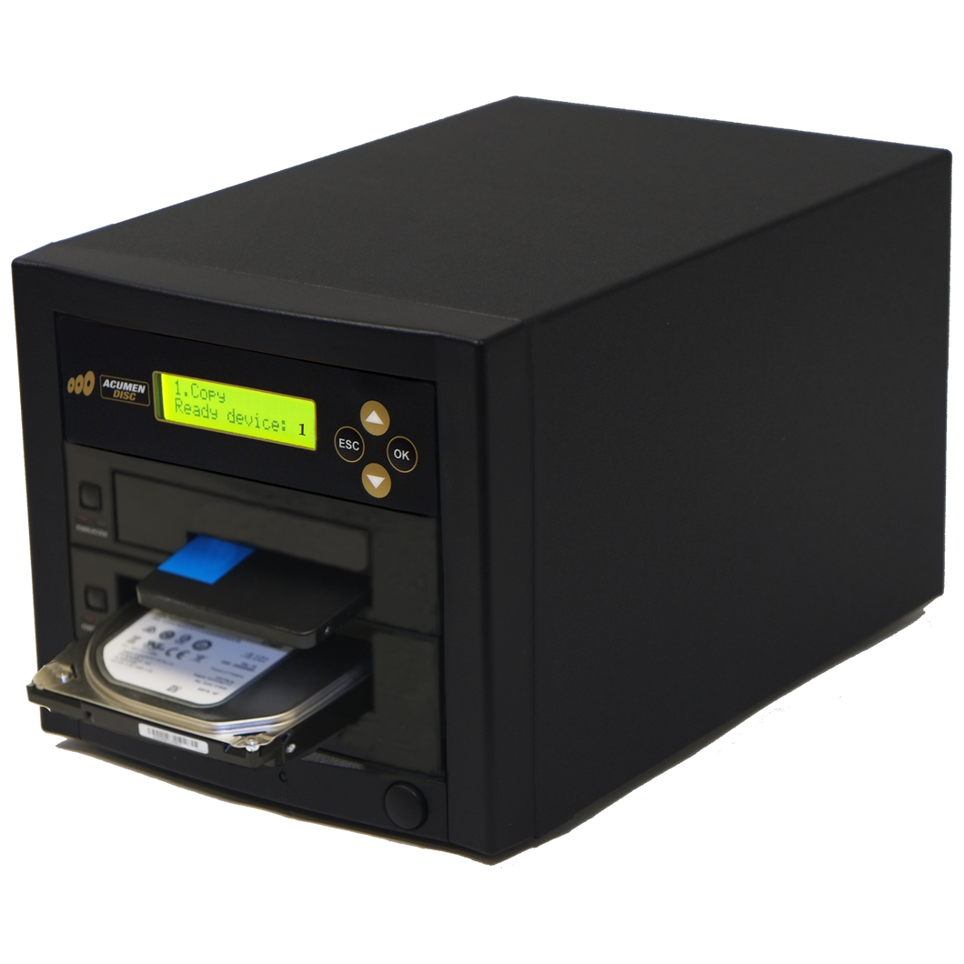 Acumen Disc 1 to 1 SATA III Hard Drive Duplicator (up to 600MB/s) - 3.5