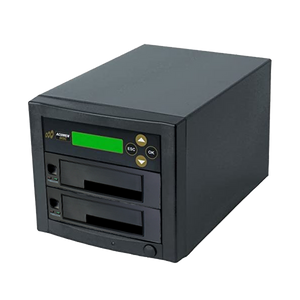 Acumen Disc 1 to 1 SATA II Hard Drive Duplicator (up to 300MB/s) - 3.5" &  2.5" HDD & SSD Memory Card Copier Duplicator & Sanitizer (DoD Compliant)