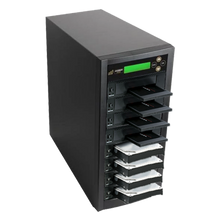 Load image into Gallery viewer, Acumen Disc 1 to 7 SATA III Hard Drive Duplicator (up to 600MB/s) - Multiple 3.5" & 2.5" HDD & SSD Memory Card Copier & Sanitizer (DoD Compliant) - H07-SATA3