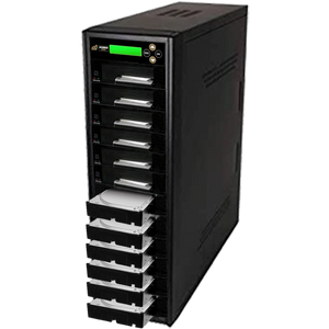 Acumen Disc 1 to 11 SATA Hard Drive Duplicator (up to 150MB/s) - Multiple HDD & SSD Memory Card Copier & HDD Sanitizer (DoD Compliant)