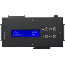 Load image into Gallery viewer, 1 to 3 SATA II Hard Drive Duplicator - Multiple HDD Compact Cloner (up to 300MB/s) & SSD Card Mini Copier
