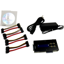 Load image into Gallery viewer, 1 to 3 SATA II Hard Drive Duplicator - Multiple HDD Compact Cloner (up to 300MB/s) & SSD Card Mini Copier