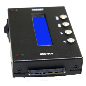 1 to 1 SATA Hard Drive Duplicator - 3.5" & 2.5" HDD Cloner (up to 150MB/s) & SSD Storage Copier with DoD Compliant Data Eraser