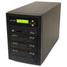 Load image into Gallery viewer, Acumen Disc 1 to 2 Blu-Ray Multimedia Backup Duplicator - Flash Media (CF / SD / USB / MMS) to Multiple Discs (BD/DVD) Copier Tower System (AD02-MMBD)