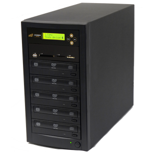 Acumen Disc 1 to 4 DVD Multimedia Backup Duplicator - Flash Media (CF / SD / USB / MMS) to Multiple Discs (DVD/CD) Copier Tower System