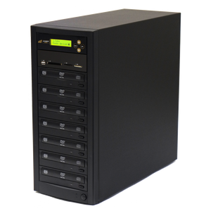 Acumen Disc 1 to 6 DVD Multimedia Backup Duplicator - Flash Media (CF / SD / USB / MMS) to Multiple Discs (DVD/CD) Copier Tower System