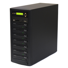 Load image into Gallery viewer, Acumen Disc 1 to 6 Blu-Ray Multimedia Backup Duplicator - Flash Media (CF / SD / USB / MMS) to Multiple Discs (BD/DVD) Copier Tower System (AD06-MMBD)