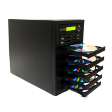 Load image into Gallery viewer, Acumen Disc 1 to 4 CrossOver Media & DVD Duplicator - Bi-Directional Multimedia Flash Memory Back-Up (CF SD MS USB) & Multiple Discs Copier (AD04-MMP)