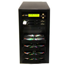Load image into Gallery viewer, Acumen Disc 1 to 4 CrossOver Media & DVD Duplicator - Bi-Directional Multimedia Flash Memory Back-Up (CF SD MS USB) & Multiple Discs Copier (AD04-MMP)