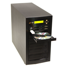 Load image into Gallery viewer, Acumen Disc 1 to 4 CrossOver Media & DVD Duplicator - Bi-Directional Multimedia Flash Memory Back-Up (CF SD MS USB) & Multiple Discs Copier (AD04-MMP)