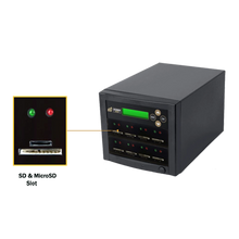Load image into Gallery viewer, Acumen Disc 1 to 7 SD Duplicator - Multiple Secure Digital & MicroSD Micro Flash Drive SDHC SDXC Memory Card Reader & Copier (Up to 35mbps) - AD07-SDC