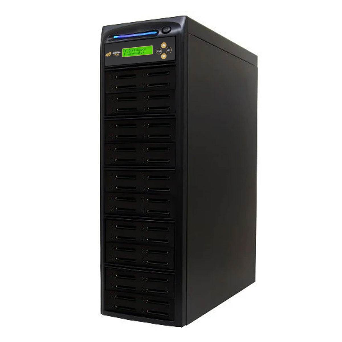 Acumen Disc 1 to 39 CF Card Duplicator - Multiple CompactFlash / MicroDrives Flash Drive Memory Reader Copier (Up to 35mbps) - AD39-CF