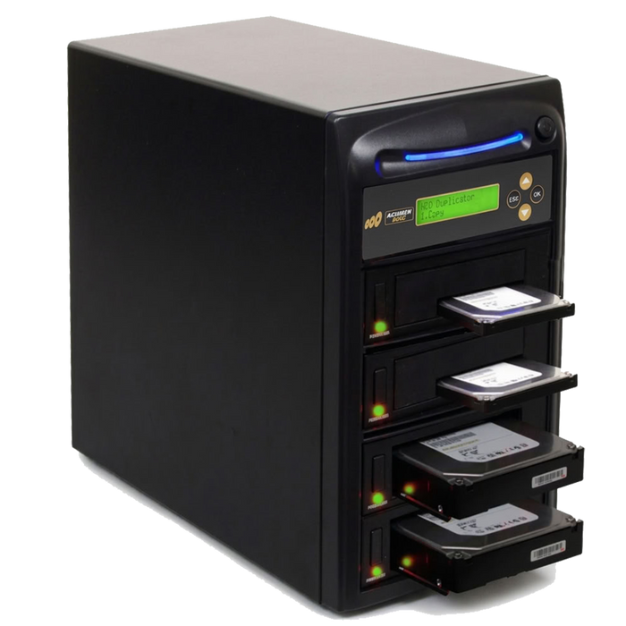 Acumen Disc 1 to 3 SATA Hard Drive (up toDuplicator  150MB/s) - Multiple HDD & SSD Memory Card Copier & HDD Sanitizer (DoD Compliant) - H03-SATA150