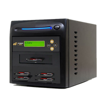 Load image into Gallery viewer, Acumen Disc 1 to 4 CFAST Duplicator - Multiple CompactFAST Flash Drive Memory Card Copier (Up to 150mbps) with DoD compliant Erase Mode (AD04-CFAST150)
