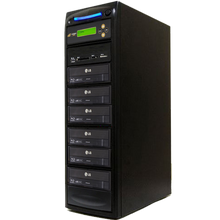 Load image into Gallery viewer, Acumen Disc 1 to 5 Blu-Ray Multimedia Backup Duplicator - Flash Media (CF / SD / USB / MMS) to Multiple Discs (BD/DVD) Copier Tower System (AD05-MMBD)
